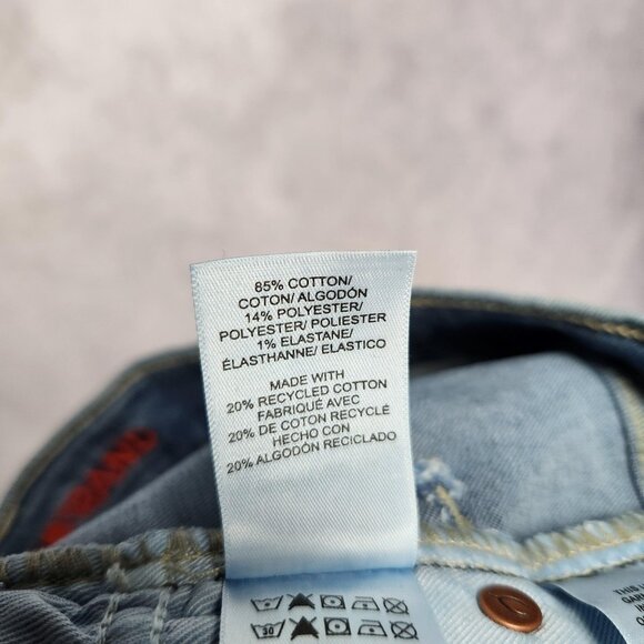 Lucky Brand 223 Straight Jeans Mens 36x29‎ Light Blue Stretch Denim Classic Fit - Picture 16 of 16